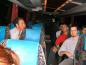 Viaggio in pullman per raggiungere l'agriturismo della festa di compleanno di Thomas Bardea (28/08/2004)