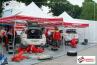 Trasferta Rally di San Marino 2009: Parco Assistenza Abarth ( 20/06/2009 )
