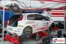 Trasferta Rally di San Marino 2009: La Punto S2000 di Rossetti - Chiarcossi durante il parco assistenza ( 20/06/2009 )