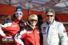 Nikolas Cantoni, Silvia Rocchi e Sergio Cantoni all'IceCup di Livigno (05/02/2011)