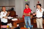 Laura Gianesini premia Thomas Bardea e Mirko Franzi