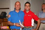 Premiazione per Giuliano Caldelari, quarto classificato al gioco "Conosci il Rally"
