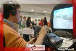Nikolas Cantoni durante la sfida a Richard Burns Rally.