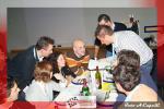 Una tavolata durante il gioco "Conosci il rally".