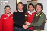 Premiazione di Danilo Colombini, 3 classificato tra i piloti nel Campionato Sociale 2008.