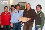 Premiazione di Sergio Cantoni e Pio Sbalanca, 2 classificati tra gli equipaggi nel Campionato Sociale 2008.