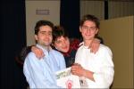 Thomas Bardea, Andrea Perego e Manuel Bracchi.