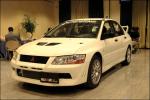La nuovissima Mitsubishi Evo VII protagonista nel 2002 del Trofeo Evo VII Cup (gentilmente offerta da Autotorino).