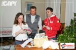 Premiazione per i futuri sposi Marco Trapletti e Barbara Perrone.