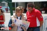 Marco Trapletti insieme a Lucina, la responsabile dei Piccoli Amici Lontani.