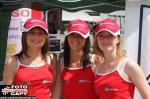 Le Rally Company Girls...da sinistra Pamela, Alice e Petra.