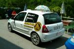 La Clio RS fase 3 di Monchieri-Mulattieri pronta per un giro di prova.