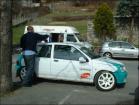 Preparativi per la Clio di Mainetti.