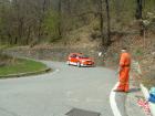 Una delle Citroen C2 S1600 impegnate nei test.