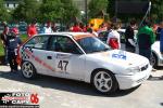 L'Opel Astra Gr. A gentilmente messa a disposizione dalla Speed Rally