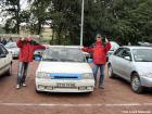 Davide Bambini e Danilo Colombini con la mitica Peugeot 309